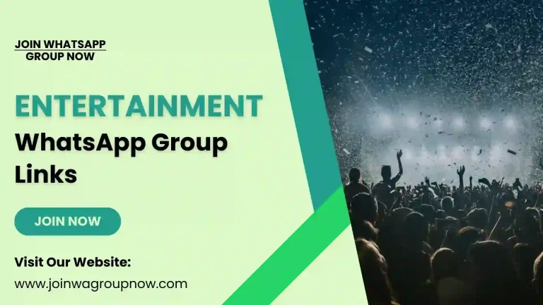 Entertainment WhatsApp Group Links