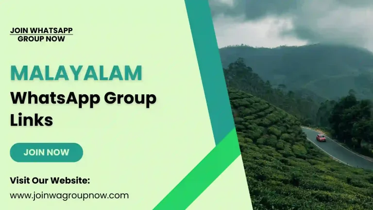 Malayalam WhatsApp Group Links