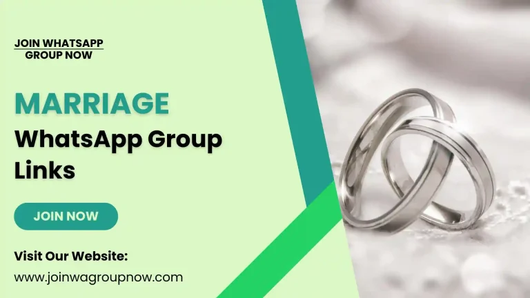 Marriage WhatsApp Group Links