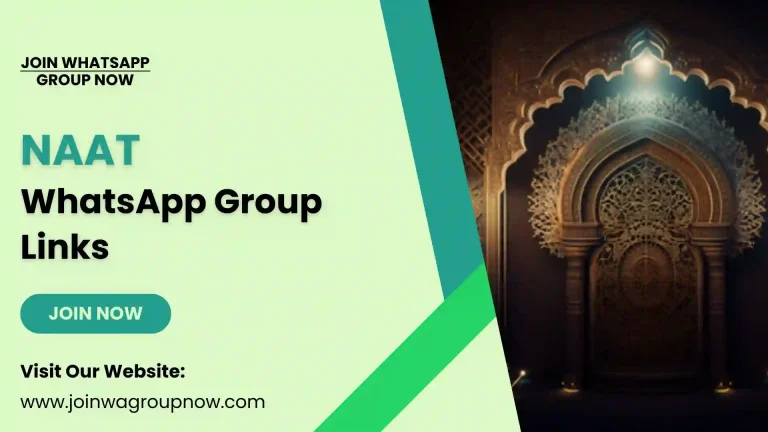 Naat WhatsApp Group Links