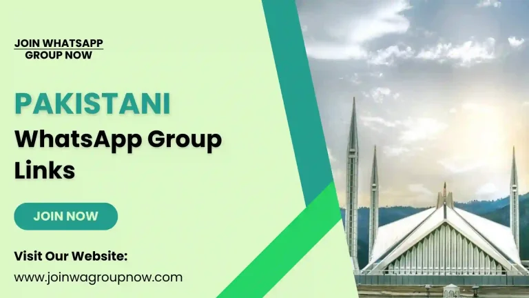 Pakistani WhatsApp Group Links